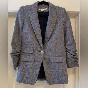 Veronica Beard Martel Herringbone Dickey Blazer, NWT size 6